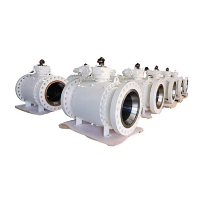 サイドエントリートラニオンボールバルブ